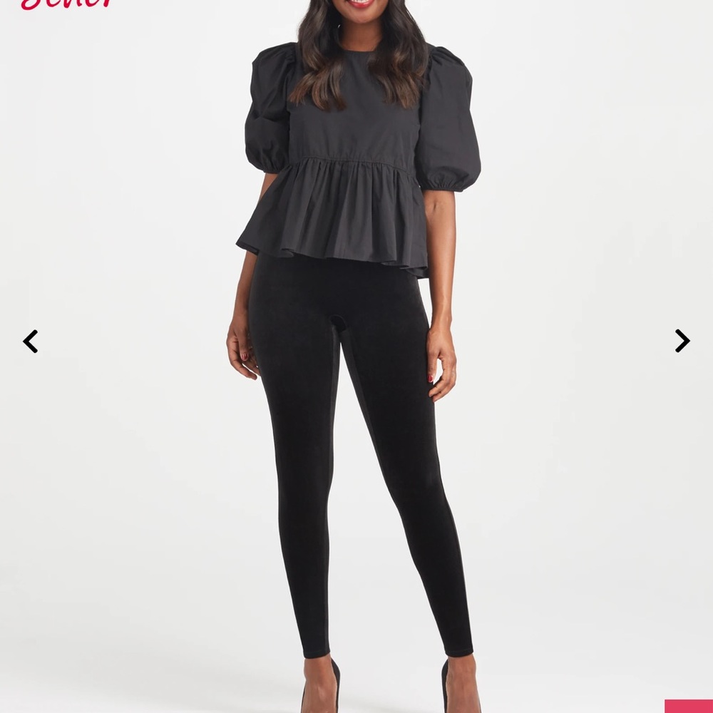 SPANX Velvet Leggings